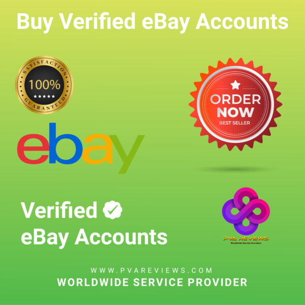Verified eBay Accounts